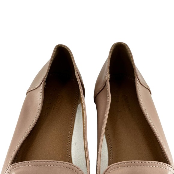 Asos Design Women's Loafer Flat Shoes (Blush Pink) - Size 9 - Picture 5 of 14